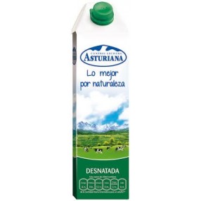 ASTURIANA leche desnatada 1 l